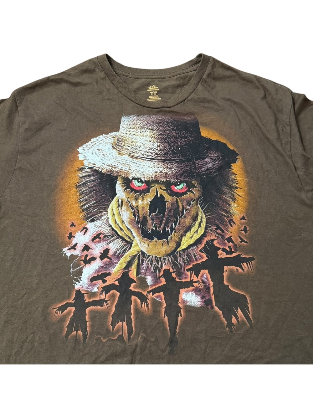 Halloween Scarecrow Cemetery T-shirt